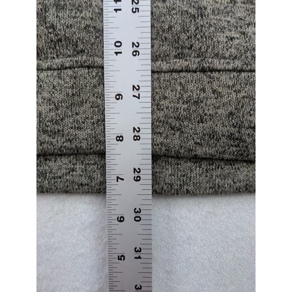 Mens Eddie Bauer Radiator Fleece Snap Mock Pullover Sweater XXL 2XL Gray Heather - Picture 11 of 11